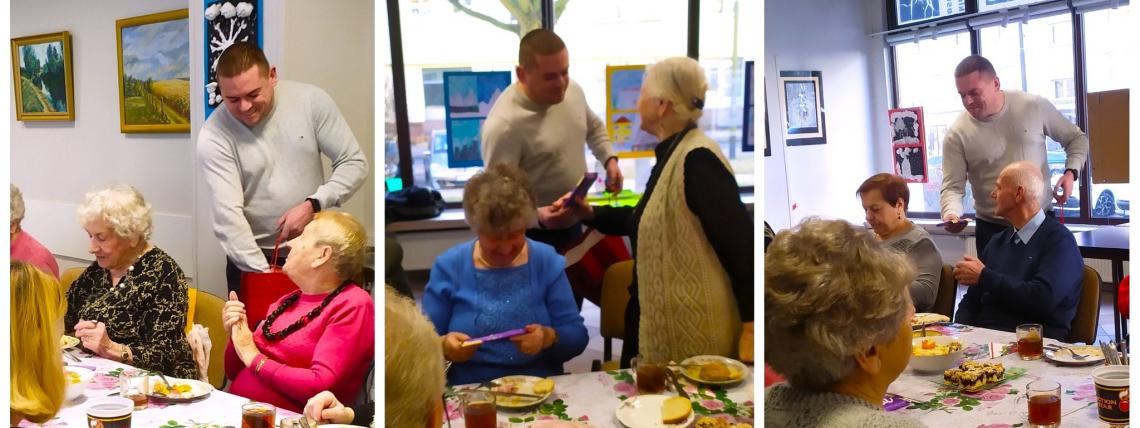 Dzień Babci i Dziadka w Klubie Seniora.
